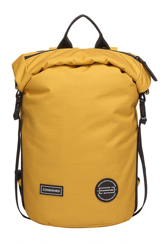 Рюкзак Consigned Cornel M Roll Top Mustard